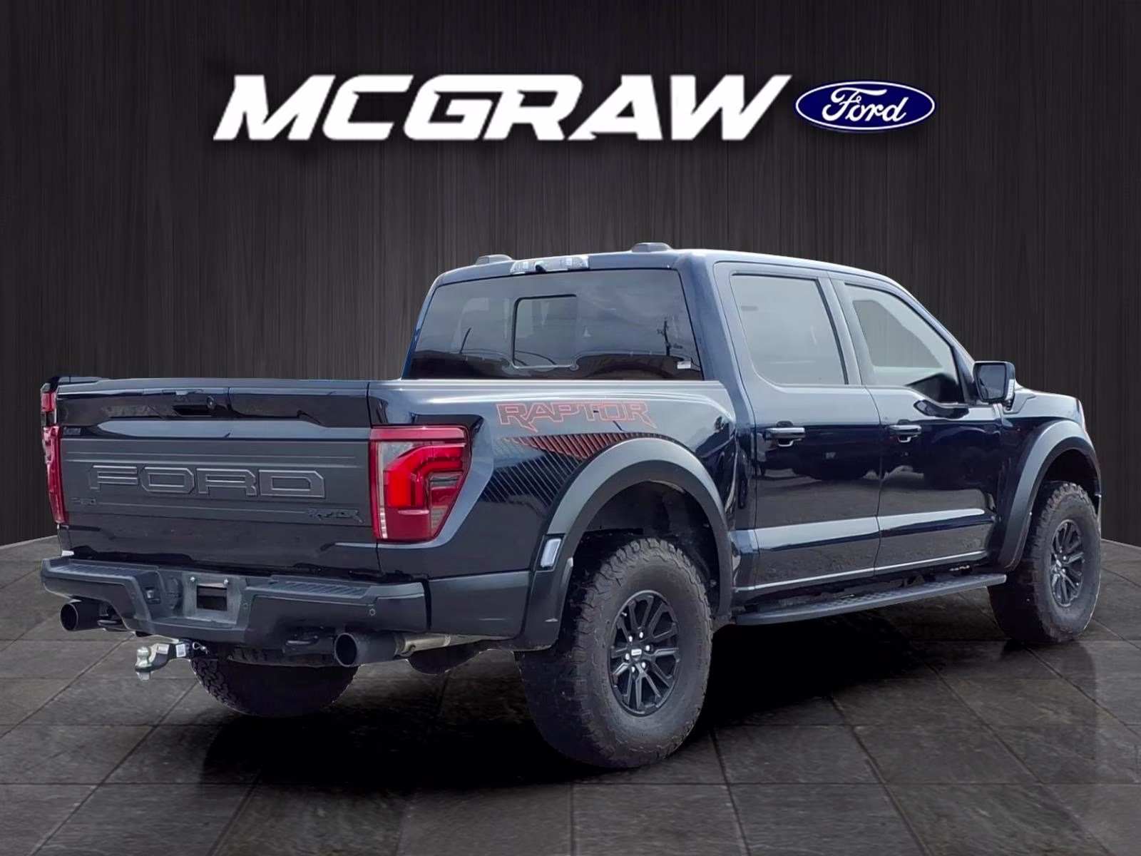 2025 Blue Metallic Ford F-150 Raptor 4X4 Truck