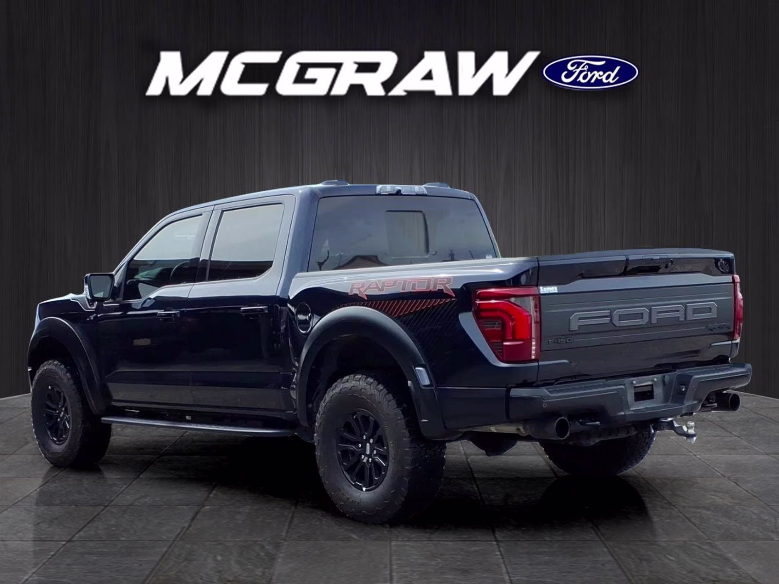 2025 Blue Metallic Ford F-150 Raptor 4X4 Truck