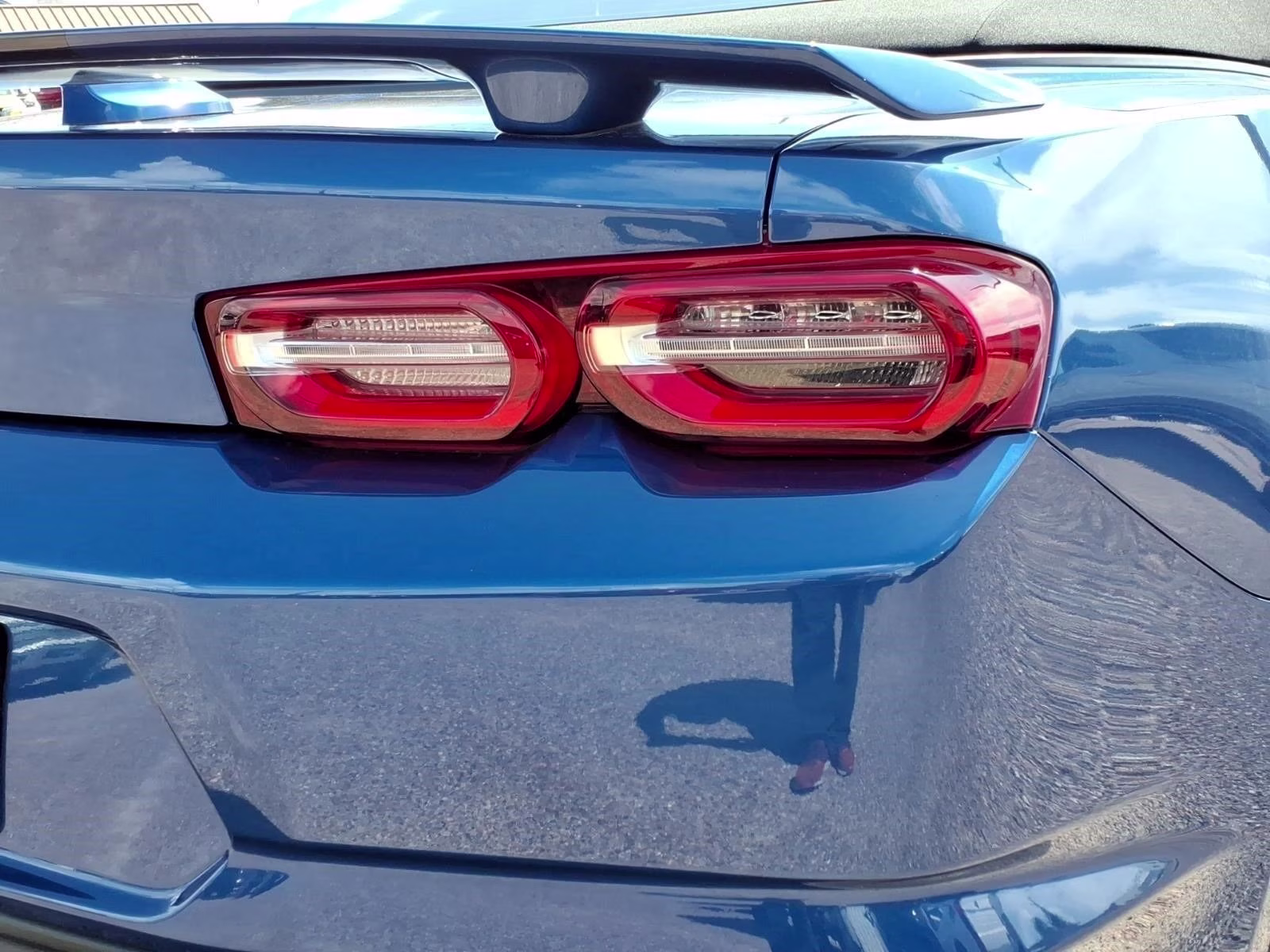 2023 Blue Metallic Chevrolet Camaro LT1 RWD Convertible