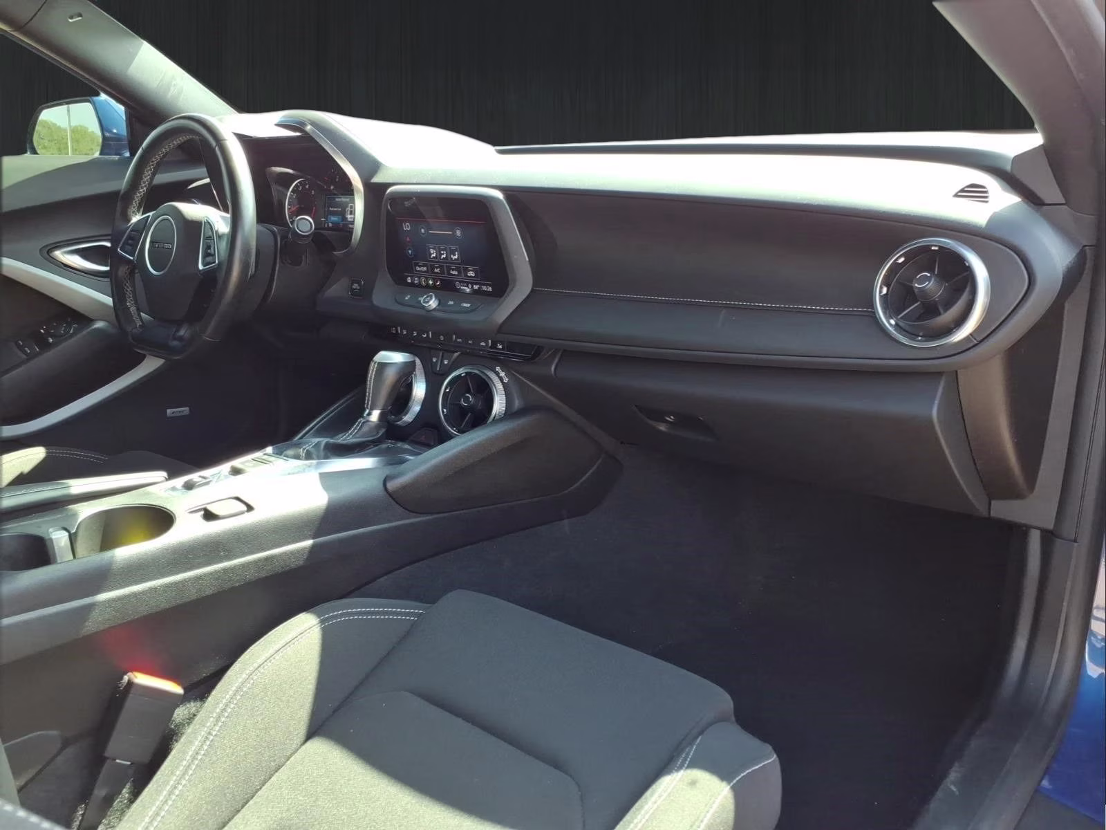 2023 Blue Metallic Chevrolet Camaro LT1 RWD Convertible