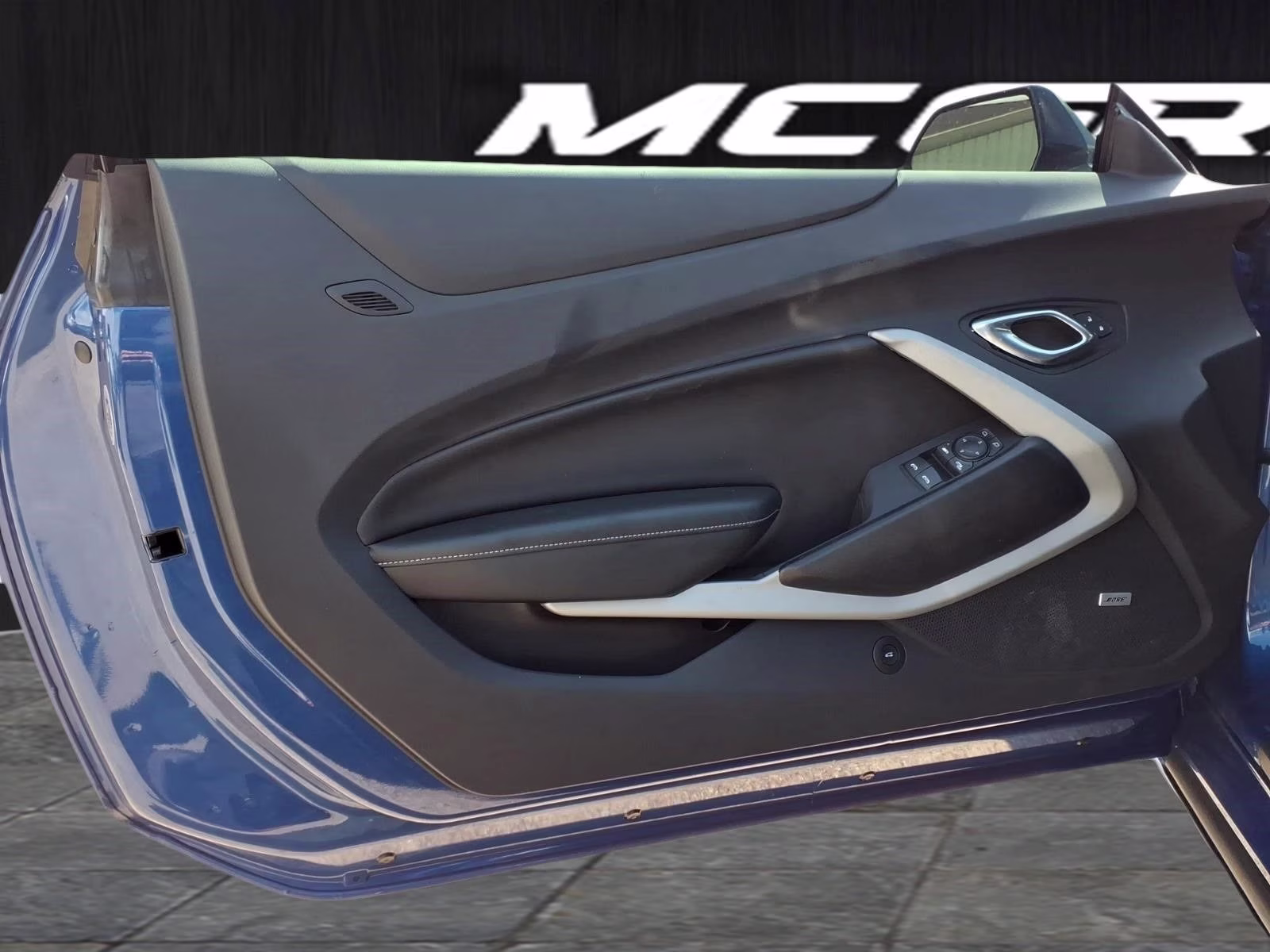 2023 Blue Metallic Chevrolet Camaro LT1 RWD Convertible