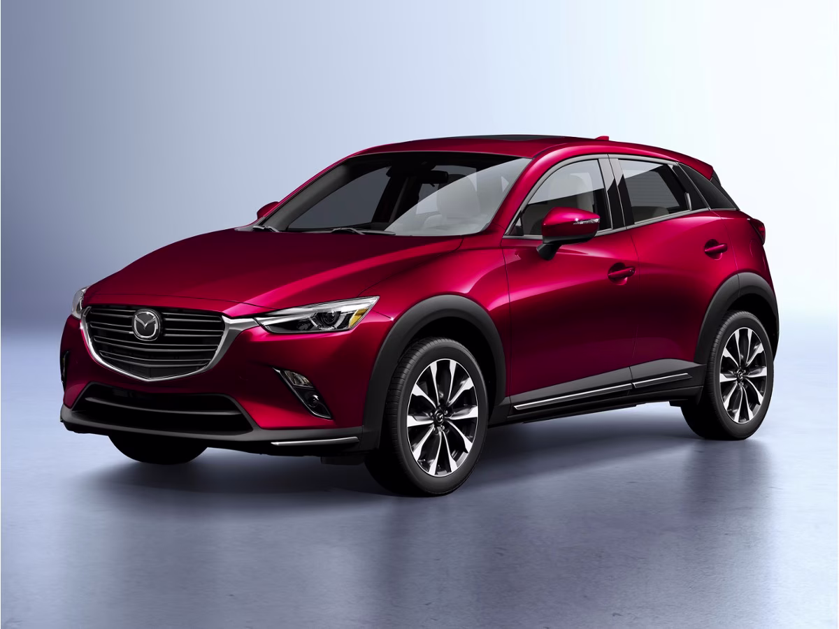 2019 Soul Red Crystal Metallic Mazda CX-3 Sport FWD SUV
