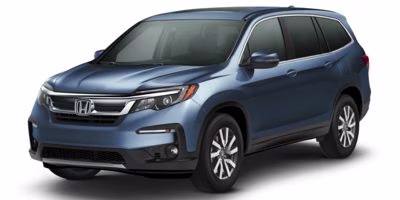2019 White Diamond Pearl Honda Pilot EX-L w/Navi & RES AWD SUV