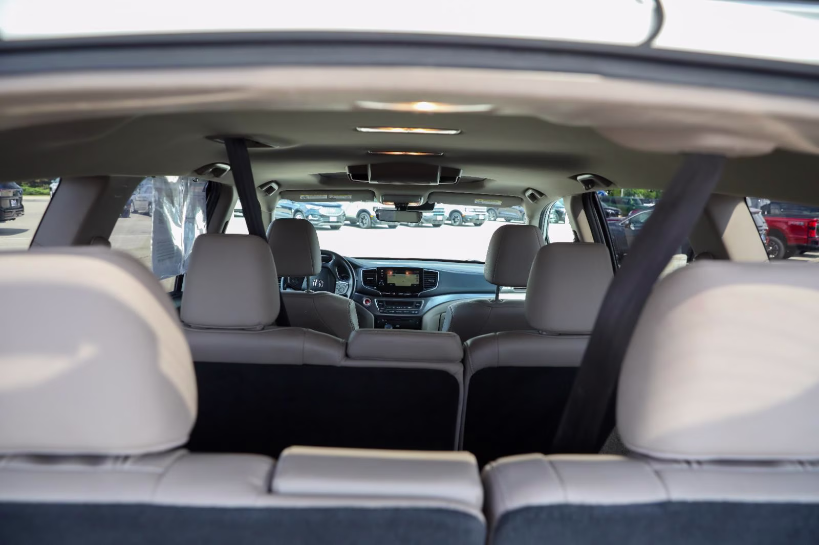 2019 White Diamond Pearl Honda Pilot EX-L w/Navi w/RES AWD SUV