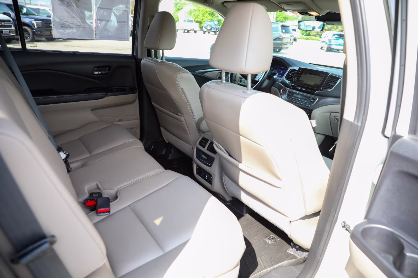 2019 White Diamond Pearl Honda Pilot EX-L w/Navi w/RES AWD SUV