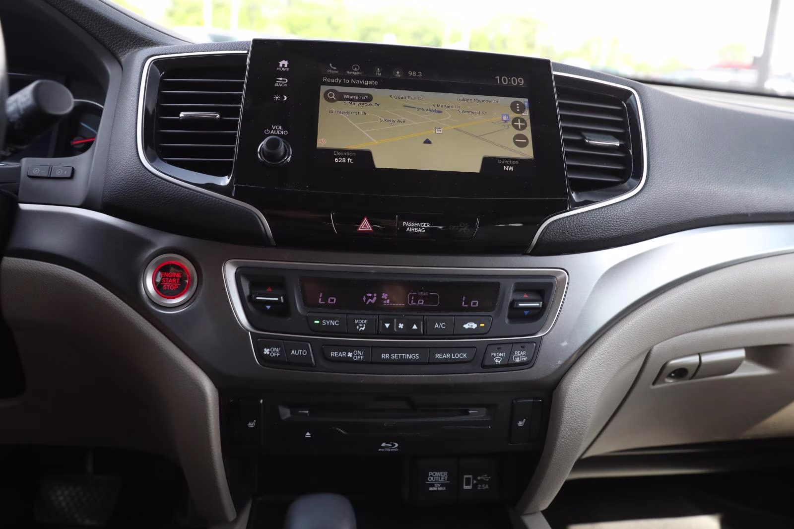 2019 White Diamond Pearl Honda Pilot EX-L w/Navi w/RES AWD SUV