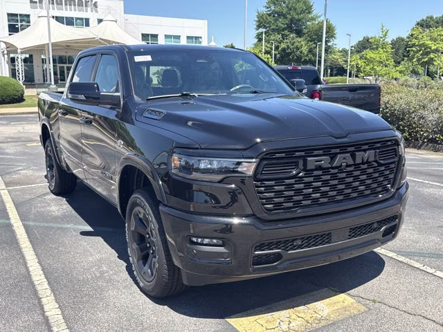 2026 Diamond Black Crystal Pearlcoat Ram 1500 Big Horn 4X4 Truck