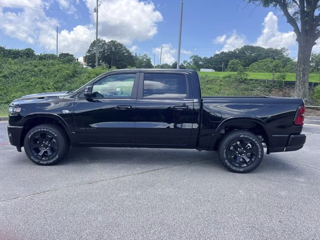 2026 Diamond Black Crystal Pearlcoat Ram 1500 Big Horn 4X4 Truck