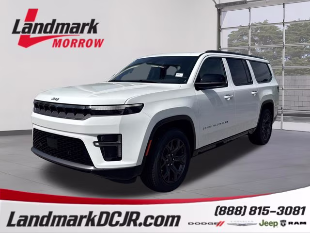 2026 Bright White Clearcoat Jeep Grand Wagoneer L Limited Altitude 4X4 SUV