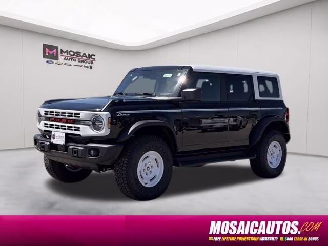 2026 Shadow Black Ford Bronco Heritage Edition 4X4 SUV
