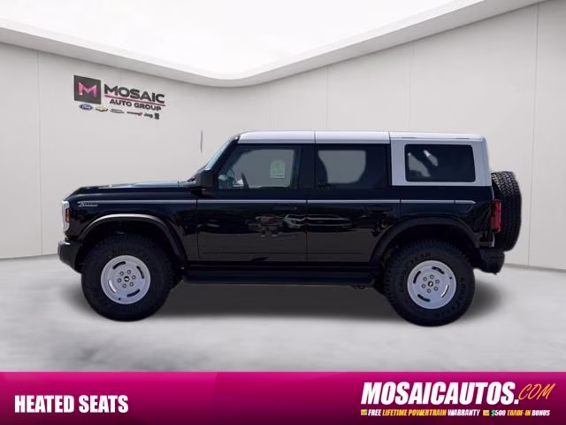 2026 Shadow Black Ford Bronco Heritage Edition 4X4 SUV