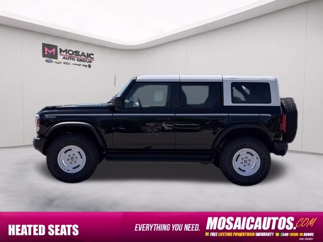 2026 Shadow Black Ford Bronco Heritage Edition 4X4 SUV