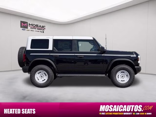 2026 Shadow Black Ford Bronco Heritage Edition 4X4 SUV