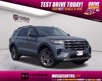 2026 Vapor Blue Metallic Ford Explorer Active 4X4 SUV