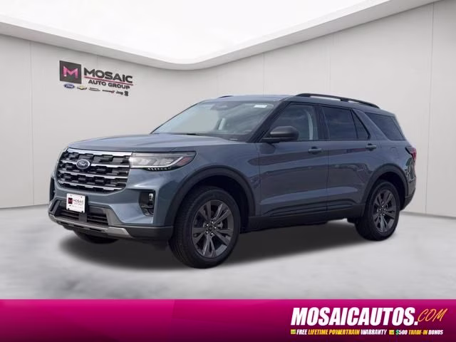 2026 Vapor Blue Metallic Ford Explorer Active 4X4 SUV