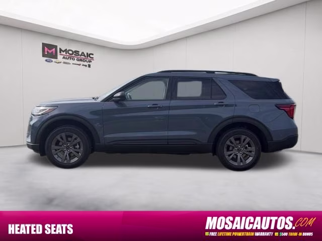 2026 Vapor Blue Metallic Ford Explorer Active 4X4 SUV