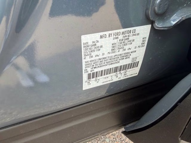 2026 Vapor Blue Metallic Ford Explorer Active 4X4 SUV