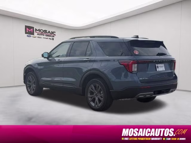 2026 Vapor Blue Metallic Ford Explorer Active 4X4 SUV