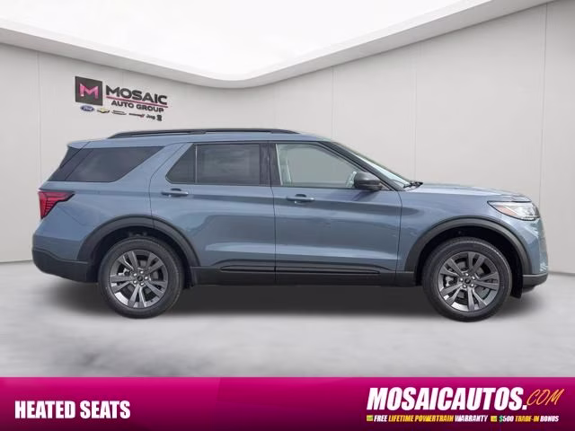 2026 Vapor Blue Metallic Ford Explorer Active 4X4 SUV