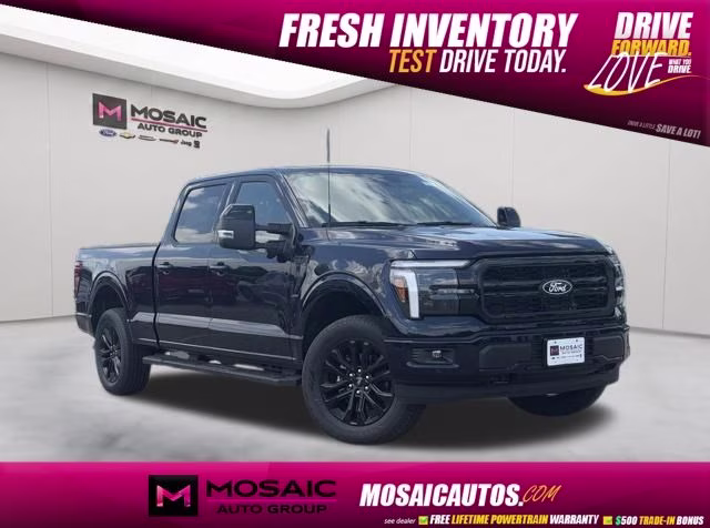 2026 Antimatter Blue Metallic Ford F-150 Lariat 4X4 Truck