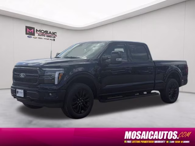 2026 Antimatter Blue Metallic Ford F-150 Lariat 4X4 Truck