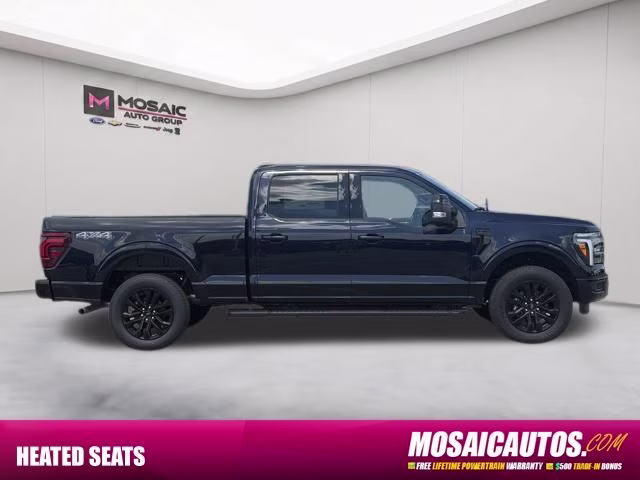 2026 Antimatter Blue Metallic Ford F-150 Lariat 4X4 Truck