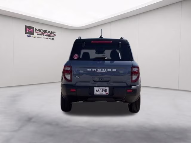 2026 Azure Gray Metallic Tri-Coat Ford Bronco Sport Outer Banks 4X4 SUV