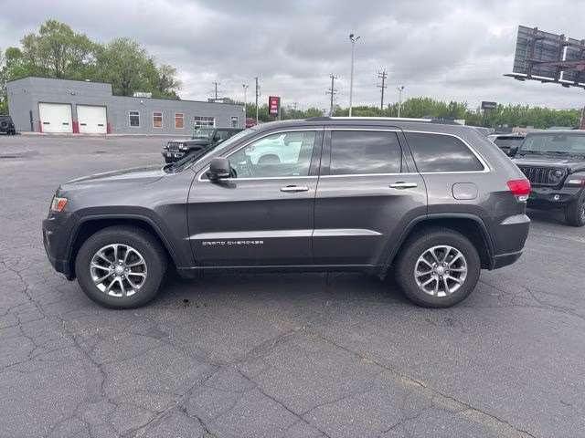 2014 Granite Crystal Metallic Clearcoat Jeep Grand Cherokee Limited 4X4 SUV