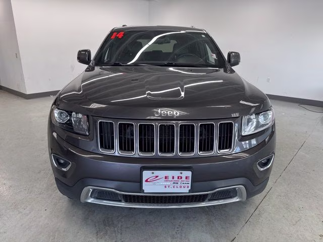 2014 Granite Crystal Metallic Clearcoat Jeep Grand Cherokee Limited 4X4 SUV