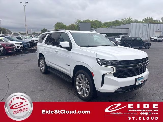 2021 Summit White Chevrolet Tahoe RST 4X4 SUV