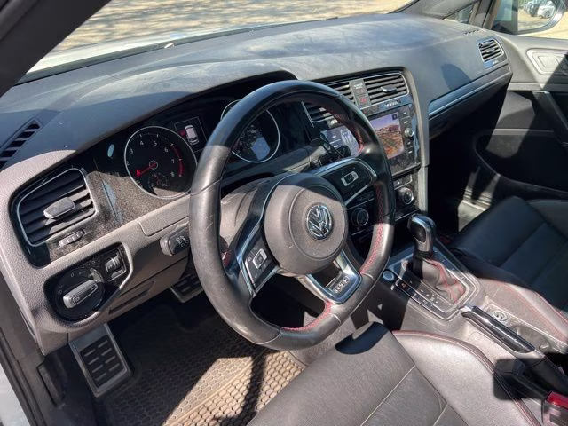 2020 Pure White Volkswagen Golf GTI 2.0T SE FWD Hatchback