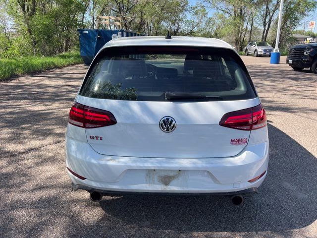 2020 Pure White Volkswagen Golf GTI 2.0T SE FWD Hatchback