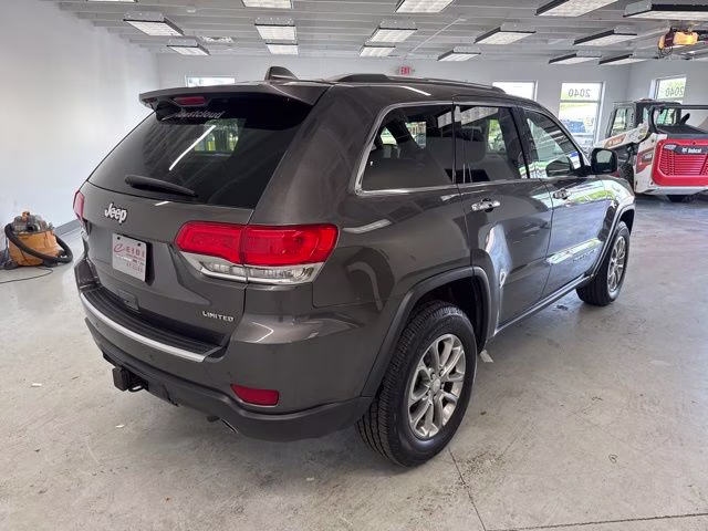 2014 Granite Crystal Metallic Clearcoat Jeep Grand Cherokee Limited 4X4 SUV