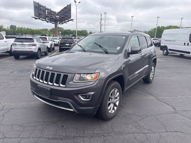 2014 Granite Crystal Metallic Clearcoat Jeep Grand Cherokee Limited 4X4 SUV