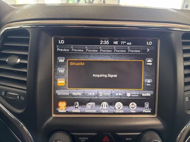 2014 Granite Crystal Metallic Clearcoat Jeep Grand Cherokee Limited 4X4 SUV