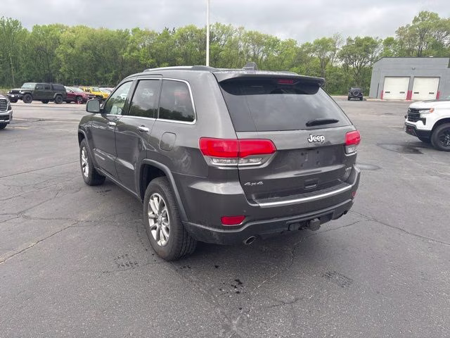 2014 Granite Crystal Metallic Clearcoat Jeep Grand Cherokee Limited 4X4 SUV