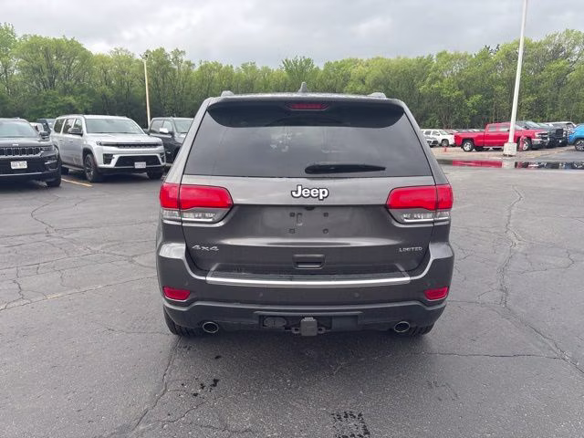 2014 Granite Crystal Metallic Clearcoat Jeep Grand Cherokee Limited 4X4 SUV