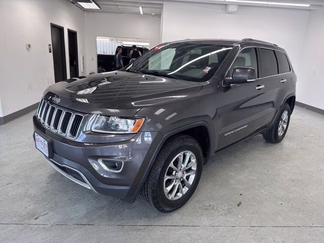 2014 Granite Crystal Metallic Clearcoat Jeep Grand Cherokee Limited 4X4 SUV