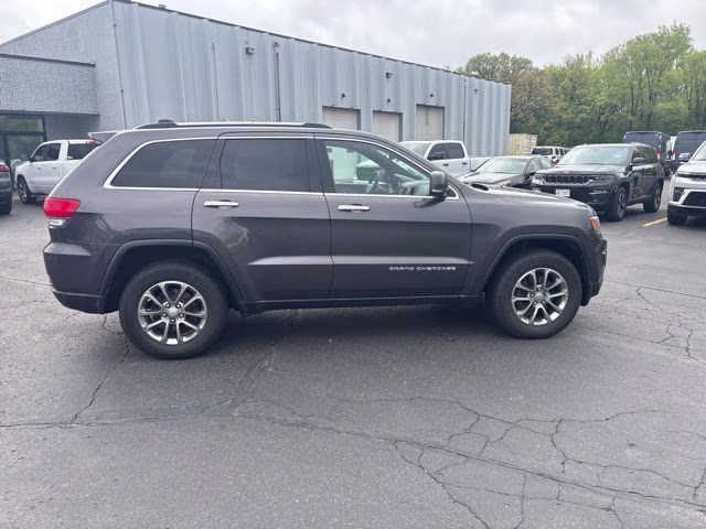 2014 Granite Crystal Metallic Clearcoat Jeep Grand Cherokee Limited 4X4 SUV