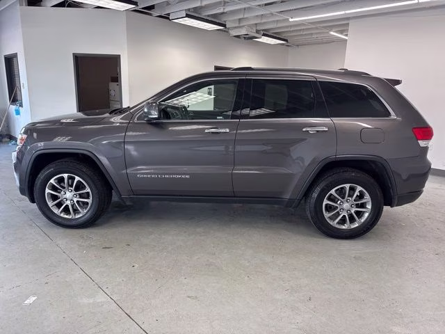 2014 Granite Crystal Metallic Clearcoat Jeep Grand Cherokee Limited 4X4 SUV