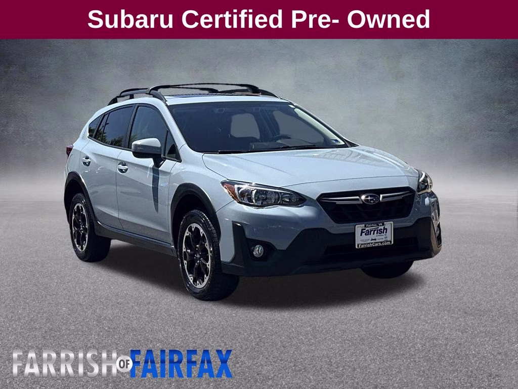2021 Cool Gray Khaki Subaru Crosstrek Premium AWD SUV