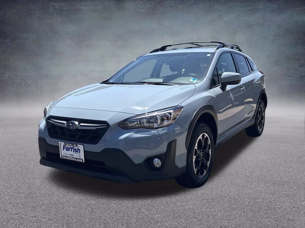 2021 Cool Gray Khaki Subaru Crosstrek Premium AWD SUV