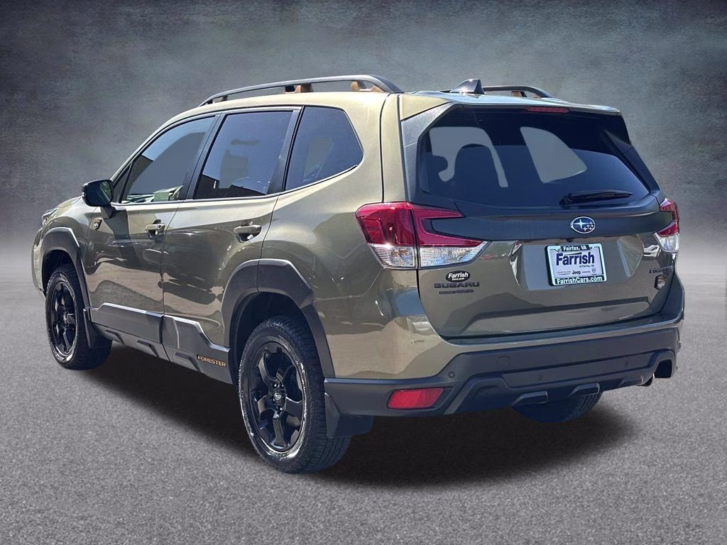 2024 Autumn Green Metallic Subaru Forester Wilderness AWD SUV