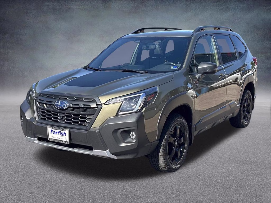2024 Autumn Green Metallic Subaru Forester Wilderness AWD SUV
