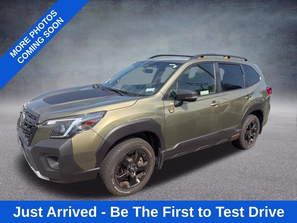 2024 Green Metallic Subaru Forester Wilderness AWD SUV