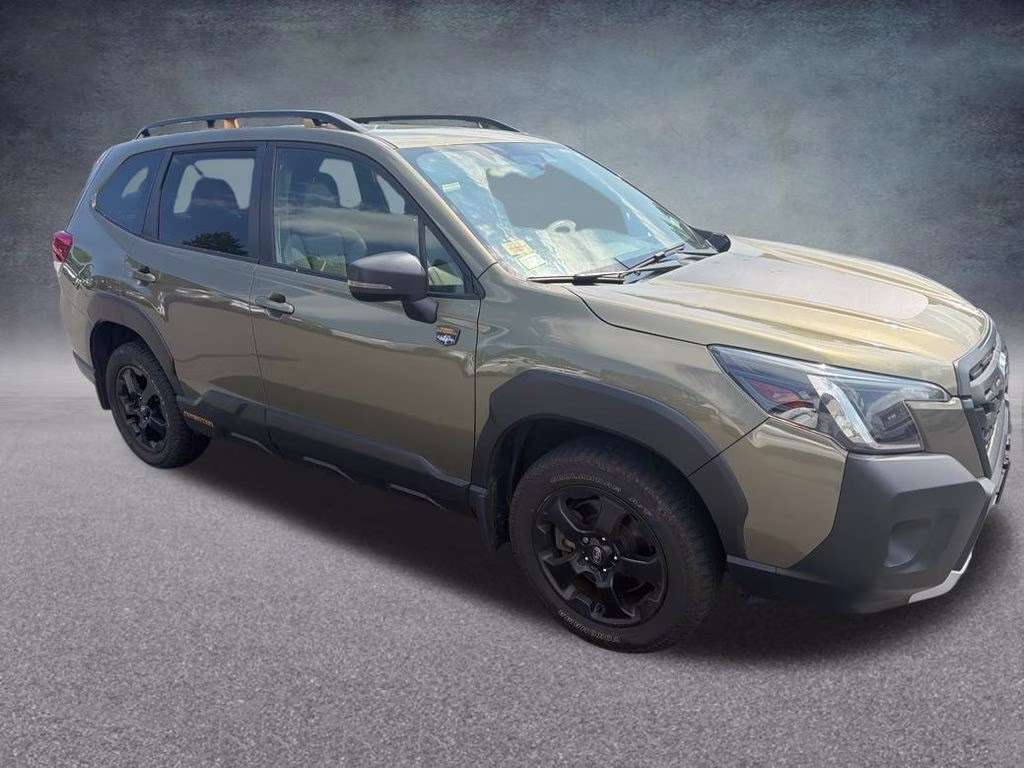 2024 Green Metallic Subaru Forester Wilderness AWD SUV