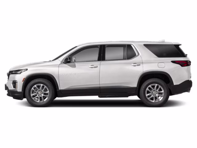 2022 Summit White Chevrolet Traverse LT AWD SUV