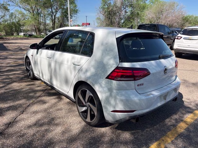2020 Pure White Volkswagen Golf GTI 2.0T SE FWD Hatchback