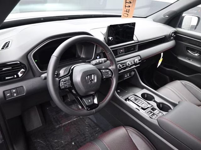 2025 Modern Steel Metallic Honda Pilot Black Edition AWD SUV