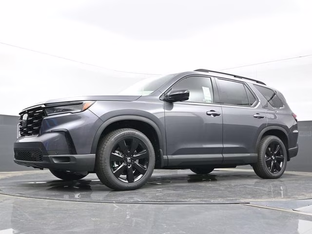 2025 Modern Steel Metallic Honda Pilot Black Edition AWD SUV